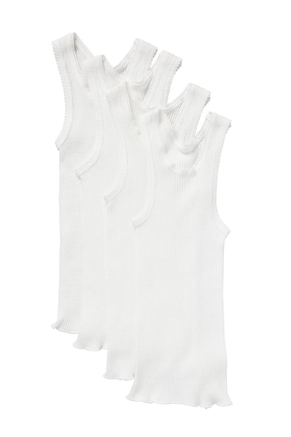 Bonds Baby Vest | 4 pack | White