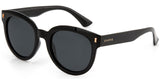 Carve Harpo Polarized Sunglasses | Gloss Black with Smoke Lens