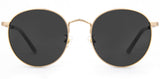 Carve Heidi Sunglasses | Brushed Gold with Dark Grey Lens