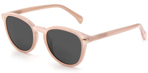 Carve Oslo Sunglasses | Gloss Translucent Pink with Grey Lens