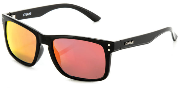 Carve Goblin Sunglasses | Gloss Black with Gold Iridium Lens