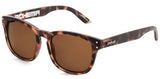 Carve Bohemia Polarized Sunglasses | Matt Tort with Brown Lens