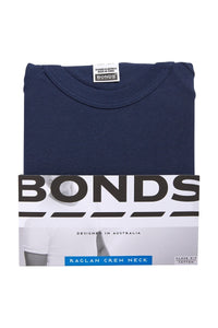 Bonds Raglan Crew Neck | Navy