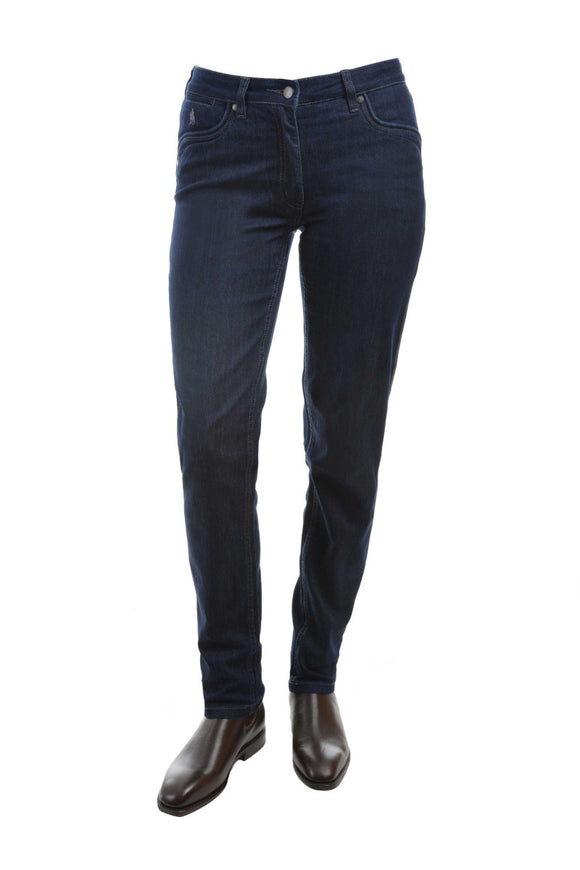 Lynda Slim Leg Wonder Jean | Dark Blue Denim