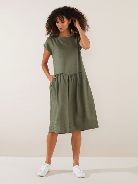 Pleated Hem Dress | Rosemary