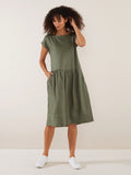 Pleated Hem Dress | Rosemary