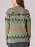 Fairisle Jumper | Foliage Green Mix